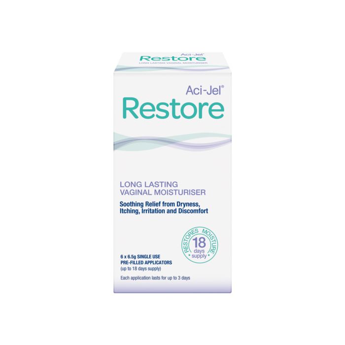 Aci-Jel Restore Vaginal Moisturiser 6 X 6.5g