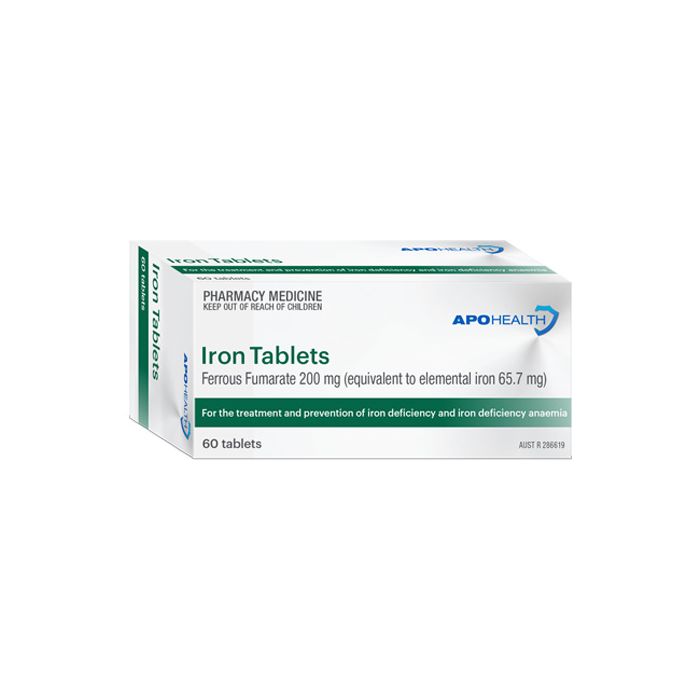 Aph Iron 200Mg Bl 60Tab