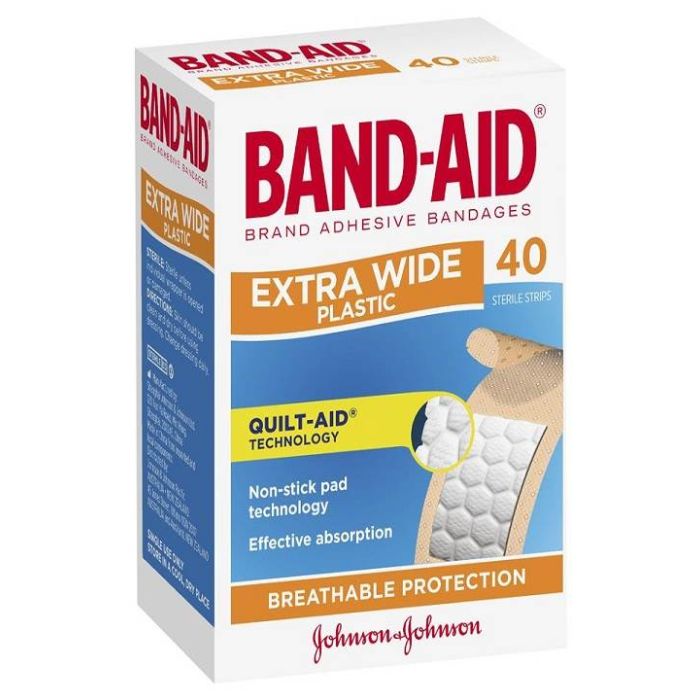 Band-Aid Extra Wide 40 Pack
