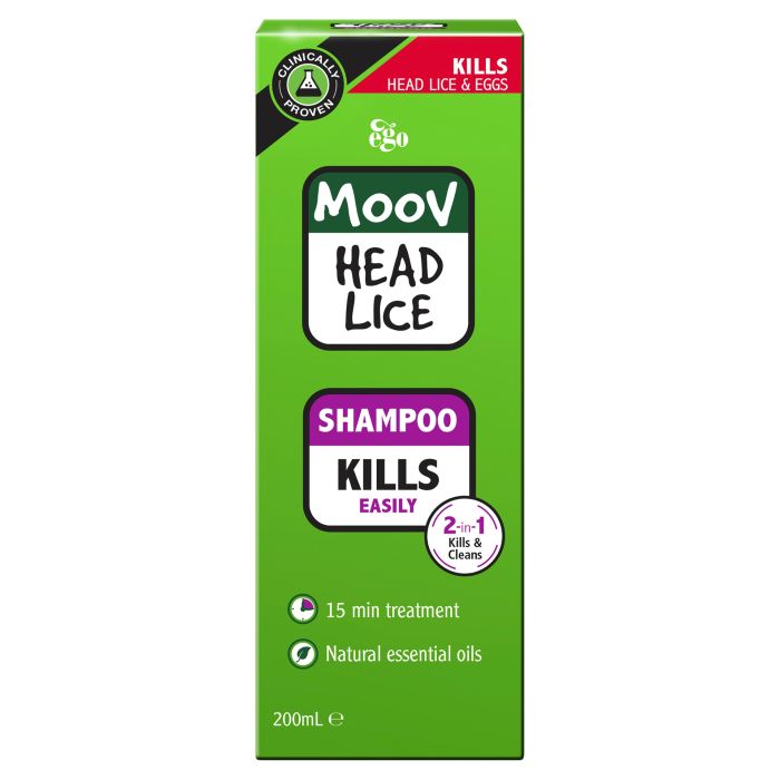 Ego Moov Head Lice Shampoo 200ml
