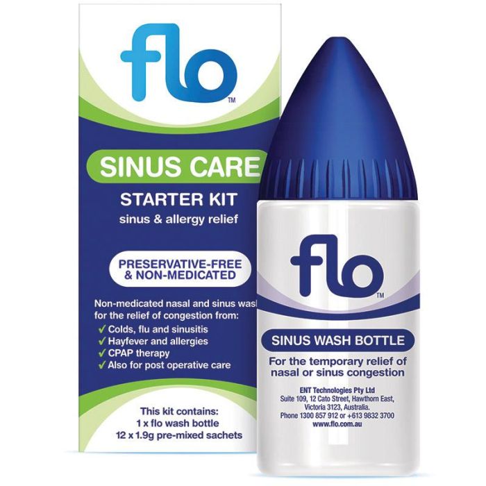 Flo Sinus Care Kit | 12 Sachets