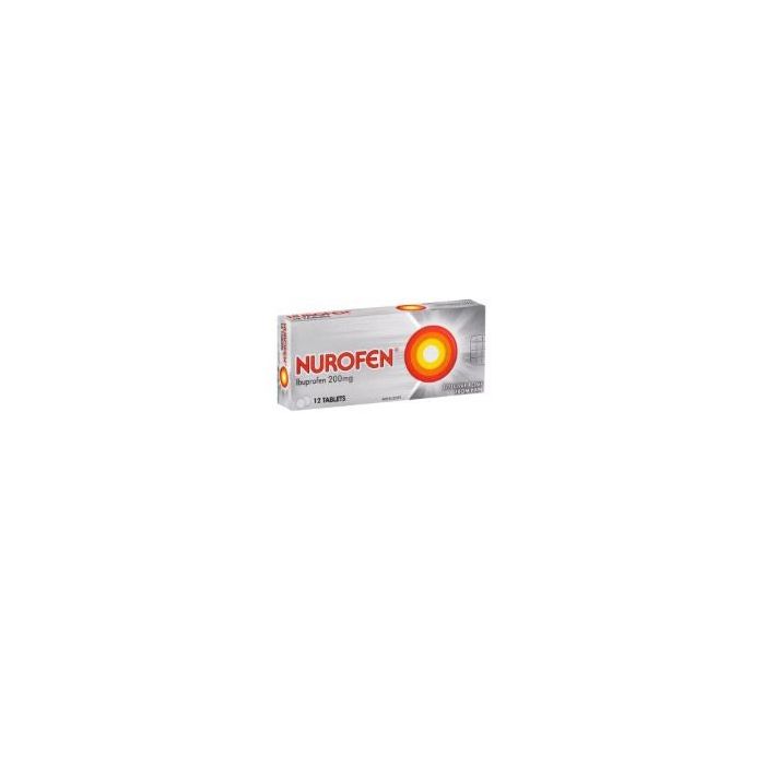 Nurofen Tablets 12S 200mg Ibuprofen Anti-Inflammatory Pain Relief