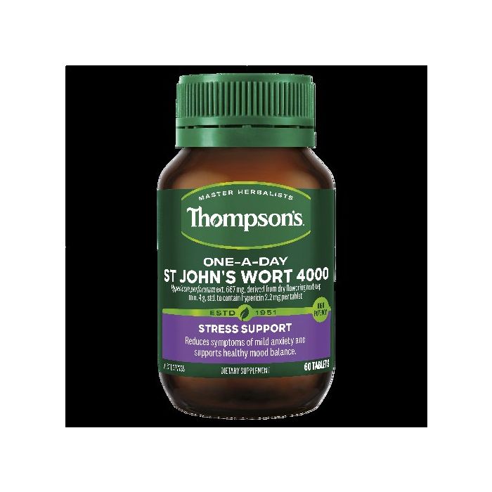 Thompson'S One-A-Day St John'S Wort 4000 60 Tablets