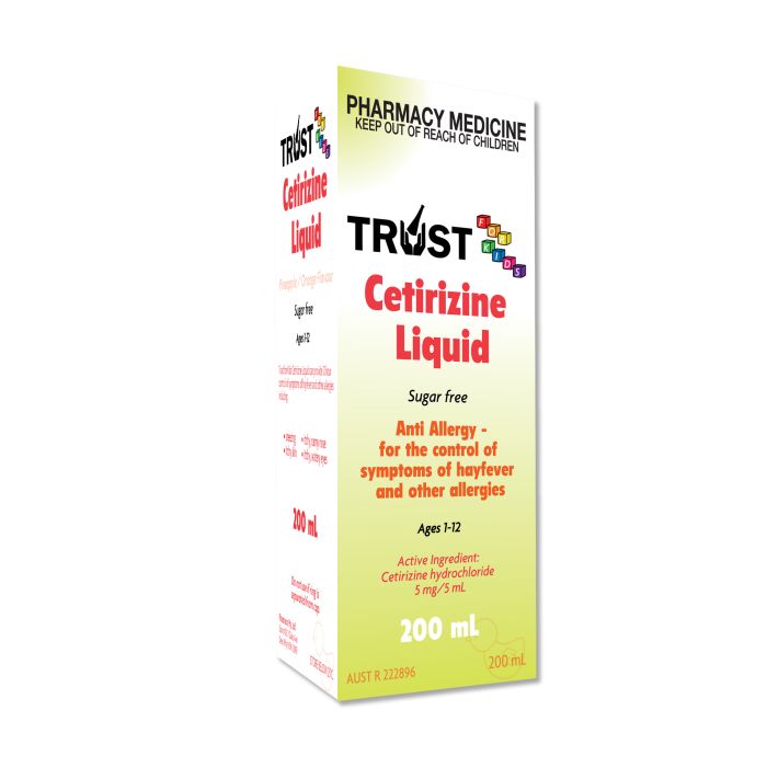 Trust Kids Cetirizine Liquid 200mL